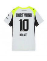 Borussia Dortmund Julian Brandt #10 Venkovní Dres pro Dámské 2025-26 Krátký Rukáv